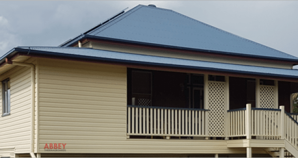 Vinyl Cladding on House Wall Abbey Thermalboards