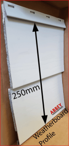 Aluminium Cladding in Weatherboard Profile Abbey Thermalboards