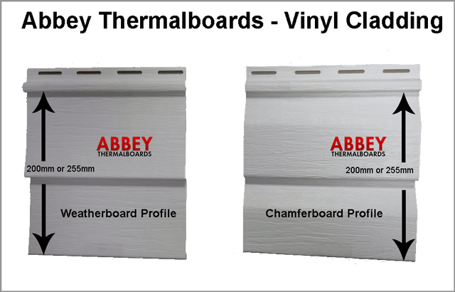 Vinyl Cladding Weatherboard Chamferboard Profile Abbey Thermalboards