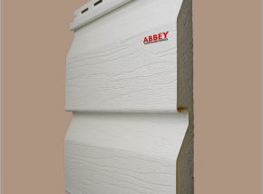 Sideview of Abbey Vinyl Cladding with Insulation