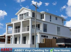 Scarborough 3 Storey New Home Vinyl Cladding by ABBEY Cladding