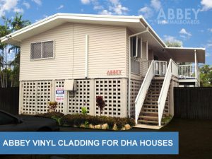 Vinyl Cladding ABBEY, Linen Colour - Defence Housing Australia Project